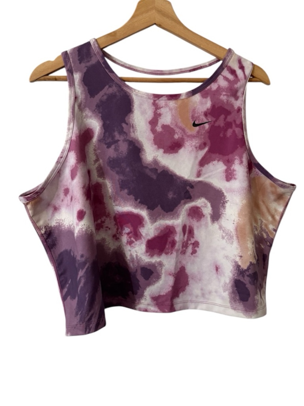 Nike Training Dri-FIT Tie Dye Crop Top